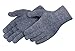 Liberty P4517G Cotton/Polyester Regular Weight Plain Seamless Knit Glove with Elastic String Knit Wrist, Medium, Gray (Pack of 12)