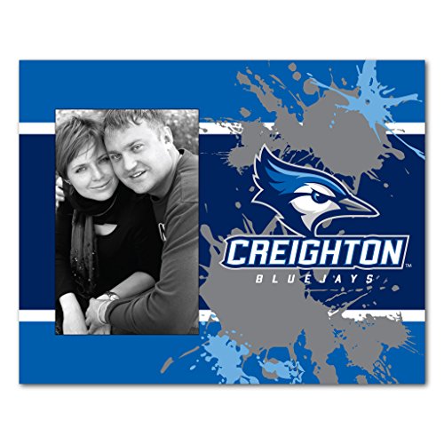 VictoryStore Gift Frame - Creighton University Picture Frame - Paint Splatter Design