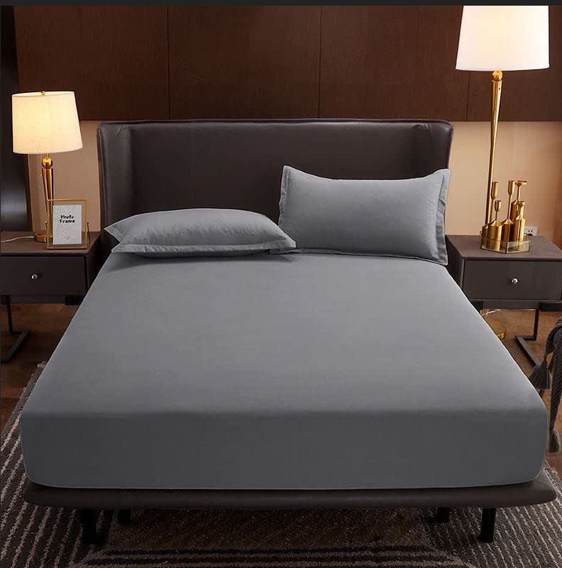 Lenzuolo con angoli in cotone percalle 180 fili per letto Agassi da 90