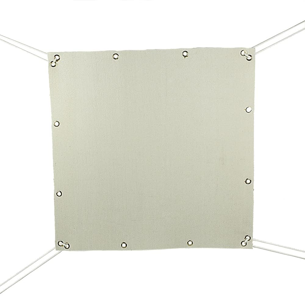wolfman Archery Arrow Backstop Mats Catching Mat Kevlar Material Durable Backyard Catching Mat Arrow Catching Netting 0.8/1.2/1.5/2/3/4mm Thickness (1.5M * 1.34M, 0.8 MM)
