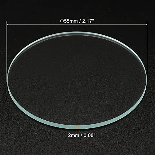PATIKIL 2.17x0.08 Dia Flashlight Glass Lens - Image 2