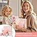Set Regalo de Cumpleaños para Mujer Taza Cerámica Rosa de 350 ml Bougie Aromática Bombas de Baño y Jabón Artesanal Regalo Original para Amigas Imagen de Set Regalo de Cumpleaños para Mujer Taza Cerámica Rosa de 350 ml Bougie Aromática Bombas de Baño y Jabón Artesanal Regalo Original para Amigas