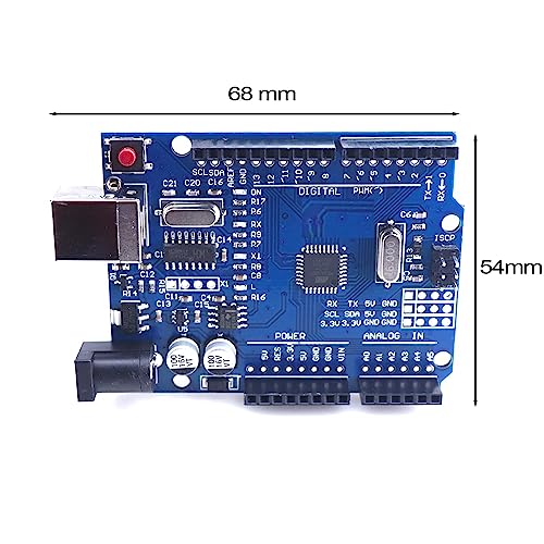 Treedix Compatible with Arduino UNO R3 Board Kit More Faster In ...