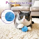 Retro Shaw Catnip Balls with Bell Inside - 6 Pcs Interactive Catnip & Silvervine Cat Toys, Durable Wool Balls for Indoor Cats, Kitten Teething Toys, Natural Catnip Toys for Bored Cats - Image 5