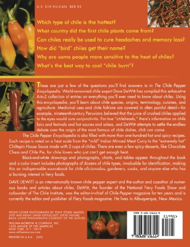 The Chile Pepper Encyclopedia: Everything You'll Ever Need To Know About Hot Peppers, With More Than 100 Recipes #TOP1