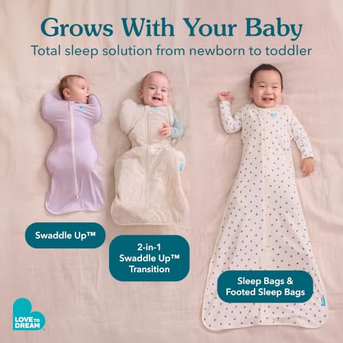 Image of Love to Dream Swaddle Up Transition Swaddle, Patented Zip-Off Wings