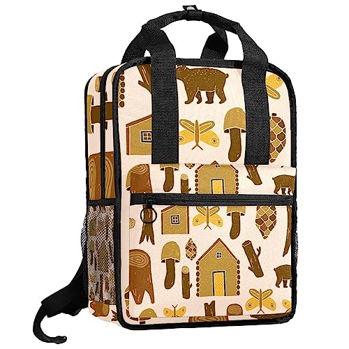 Sac à dos garçons bretelles réglables confort jungle 14 po