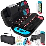 Die schützende Docking-Hülle gibt Ihrer Nintendo Switch Konsole einen ultra Schutz. Mit zwei Displayschutzfolien aus gehärtetem Glas bietet sie eine ultraklare HD-Auflösung mit 99,9 % Transparenz, um ein optimales, natürliches Seherlebnis zu ermöglichen.