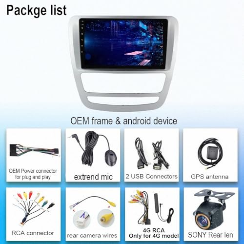 Pantalla de Coche para JAC T6 con Carplay Inalámbrico y Navegación GPS Fluida 7