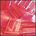 100 Small Plastic Storage Ziplock Baggies 1510 Red 1.5
