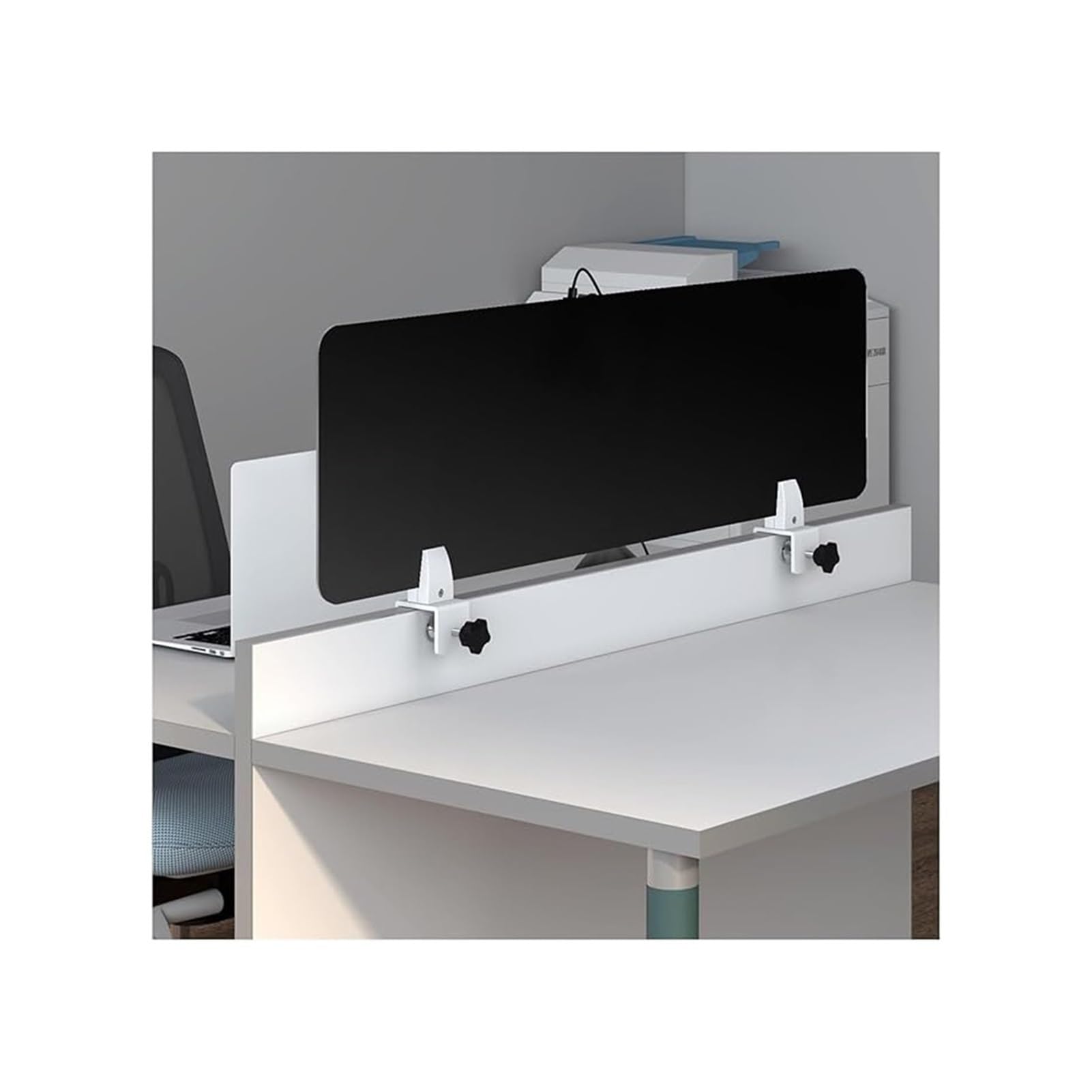 Panneau de séparation en acrylique idéal pour bureaux partagés
