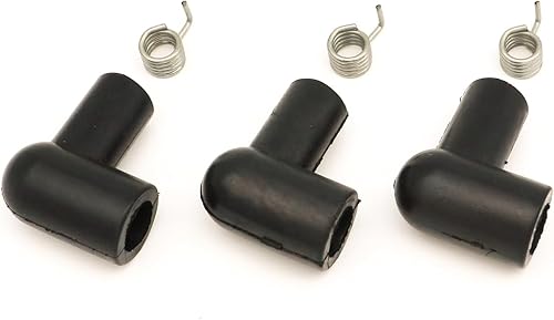 135-053 Bota de bujía para Stens 135-053 0.197 in alambre impermeable y a prueba de golpes (3 piezas)