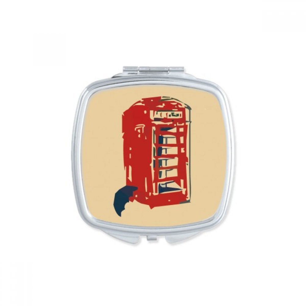 Miroir de poche à la main multicolore le cadeau mignon pour vos amies