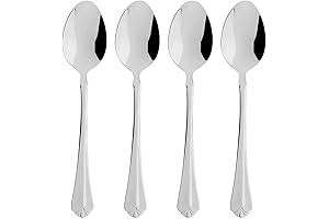 Oneida Julliard Collection Stainless Steel Teaspoons (Set of 4)