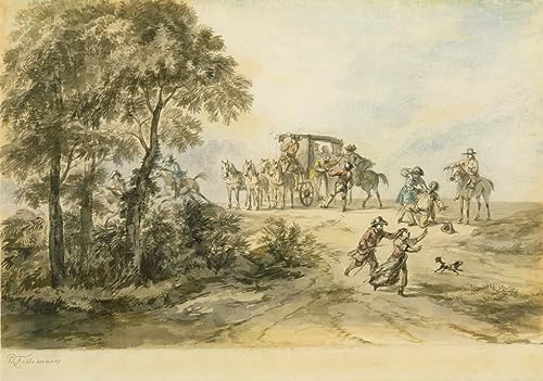 Impression toile Bandit de grand chemin tableau décoration haut de gamme