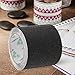 SHOWERORO Adhesive Anti-slip Strip Non-skid Tape for Stairs and Floors, Waterproof Abrasive Black 10cm X 5m, Sturdy Non-slip Sticker for Bathroom and Outdoor Safety