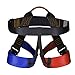 Concerto Rock Climbing Harness - Fusion Climb® - (5,000 LBS Rated) Professional Half Body Harness for Mountaineering, Tree Climbing, Ziplining, Rock Climbing, Rappelling- Heavy Duty Half Body Harness
