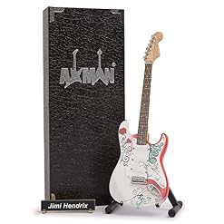 Jimi Hendrix Monterey Guitare – Réplique de guitare miniature - Les Beatles, Paul McCartney, John Lennon, RIngo Starr, George Harrison
