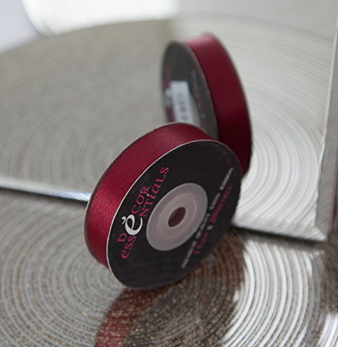 Decor Essentials Nastro doppio di raso 10 mm x 20