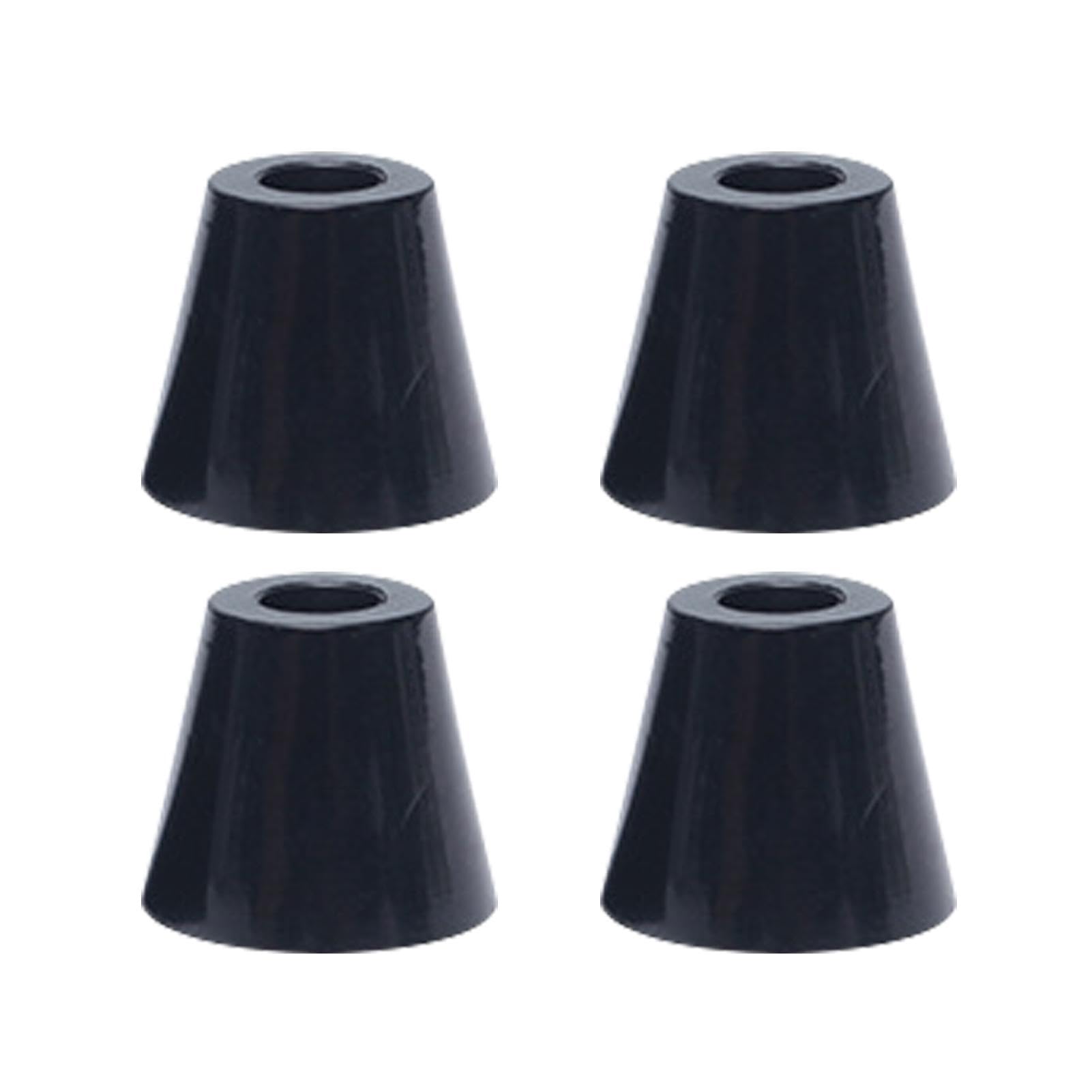 Rubber Feet - Rubber Feet For Furniture | 4Pcs Screw-On Small Rubber Feet | Non-Slip Round Rubber Furniture Feet | Floor Protectors For Tables, Sofas, Electronics Appliances | Screws Not Included