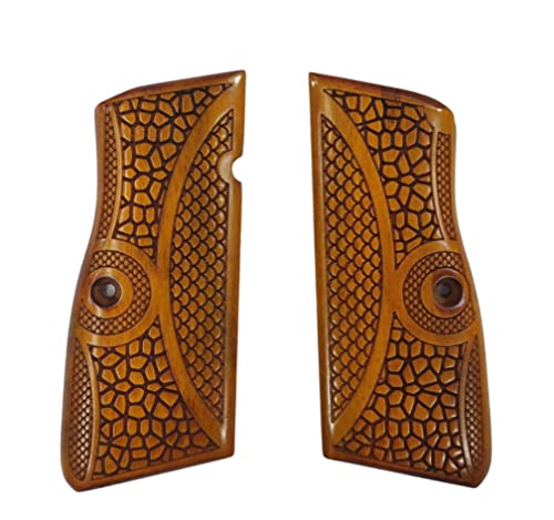 Browning Hi Power grip bois pour corriger une poignée glissante et instable