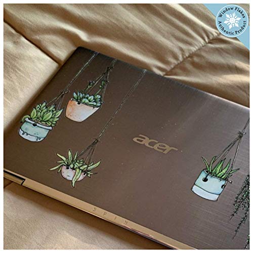 image for Window Flakes Hanging Plant Laptop Sticker Pack - Plant Stickers Lapto