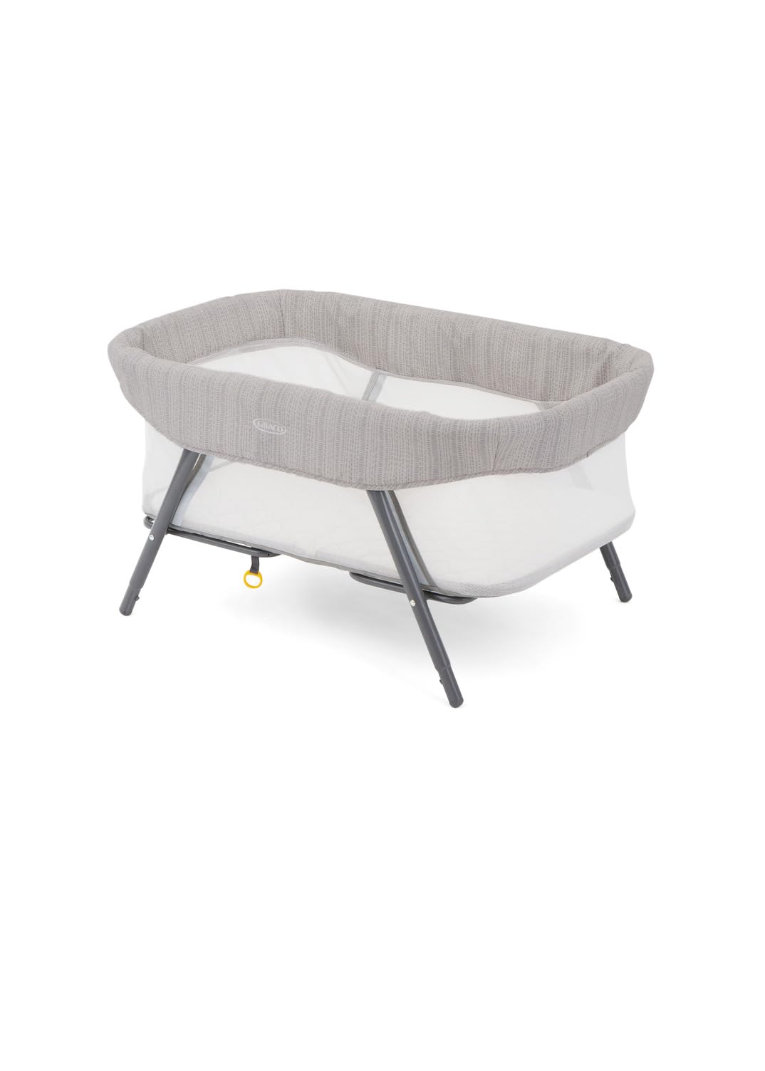 GRACO - Side-By-Side Culla fianco letto, dalla nascita fino a circa 6 mesi (0-9 kg), trasportabile, Fossil