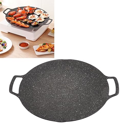 Barbecue coréen teppanyaki poêle antiadhésive extérieure universelle - 4