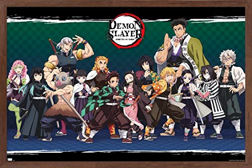 Poster mural Demon Slayer le cadeau d'anniversaire ideal pour passionne de manga
