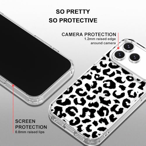 Coque iPhone 17 Pro Max léopard noir idéale pour vos sorties et soirées