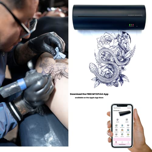 Hildbrandt Dreamweaver Portable Tattoo Stencil Printer Wireless Bluetooth Thermal Stencils Compatible With Apple Ios Devices Bundled With Stencil Stuff 4Oz Even Better Butter Ghost Paper #TOP6