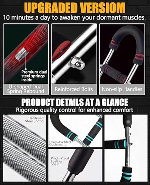 Twister Arm Trainer for Men & Women -¡¾3.0 Upgrade¡¿ 40-150lbs Adjustable Chest Workout Equipment£¬Portable Home Gym Strength Training for Arms, Shoulder & Upper Body Muscle Building?