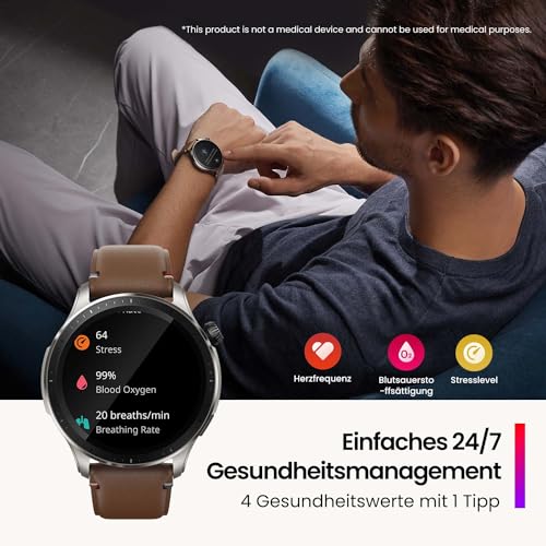Amazfit GTR 4 Smartwatch mit GPS