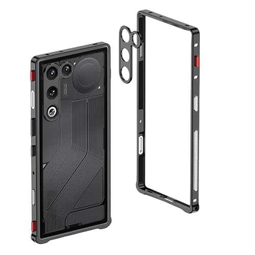 Red Magic 11 Air�p�o���p�[ �A���~ ���M ���b�h�}�W�b�N11 Air�p�P�[�X �����t���[�� ���^���T�C�h�J�o�[(�u���b�N)