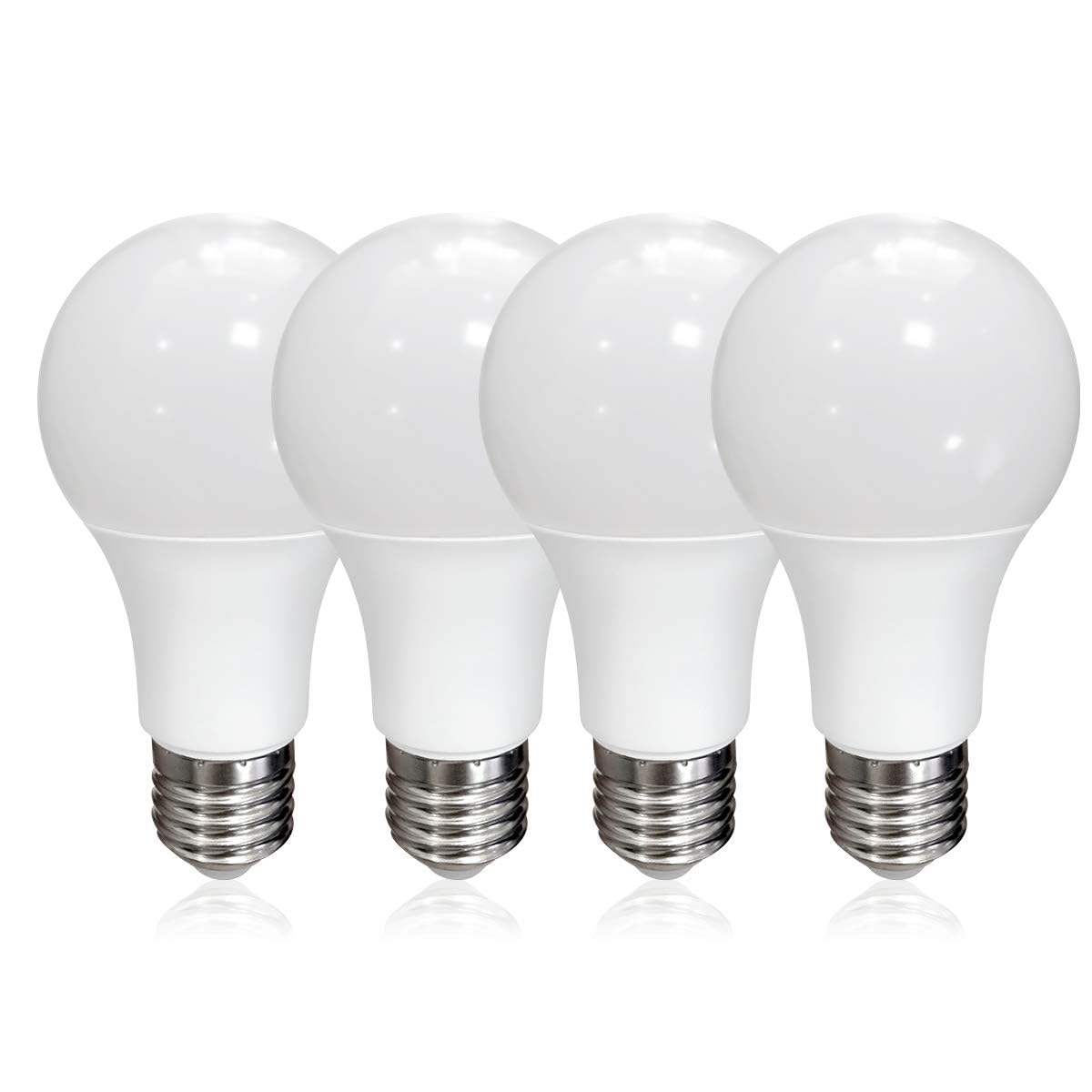 MODI salt lamp LED Bulb indoor or outdoor Non-dimmable LED Light Bulbs E27 Base AC220-240V Glass Shell 270 Degree Vintage Soft Warm White Color LED Lamp, 12W 4Pack