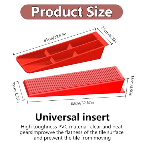 20 Stück Keramikboden Wandziegel Bauwerkzeuge, Fliesen-Abstandshalter-Clips, Fliesen Nivelliersystem, Fliesenverlege-Installationswerkzeug, für den Bau von Wänden und Böden