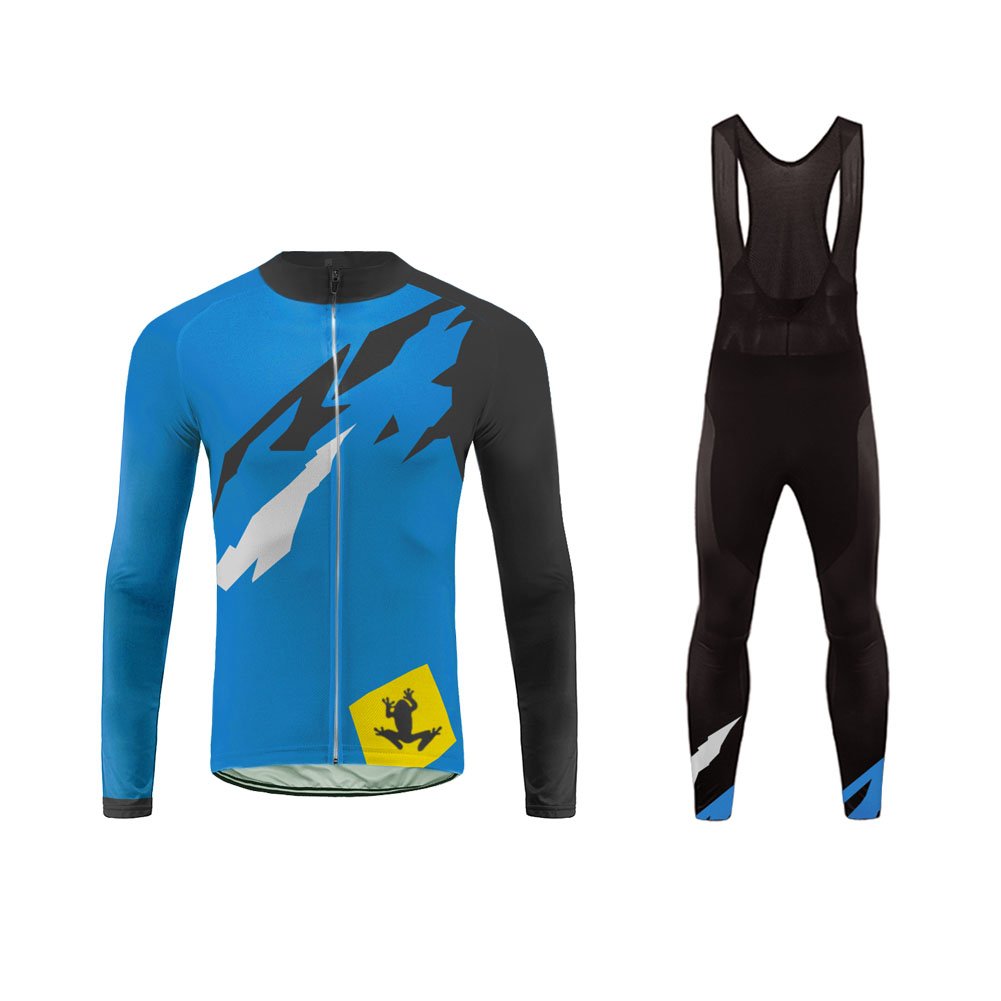 UGLY FROG CCKT01 Sports et Loisirs Combinaison Cycliste Maillot + Cuissard A Manche Courte/Longue pour Homme