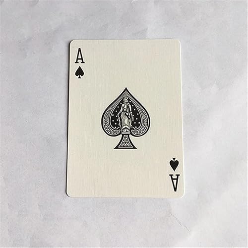 Miniatura 4 de ZQION Split Ace of Spades Trucos de magia de cerca Street Stage Tarjetas mágicas Gimmick Mago Props Card Magic Mentalism