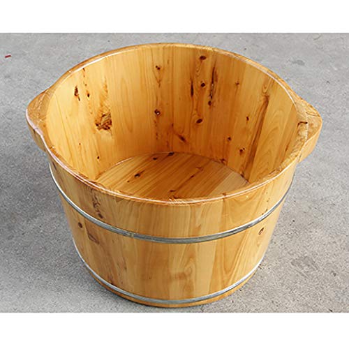 Balde de madera para spa de pies miniatura 3