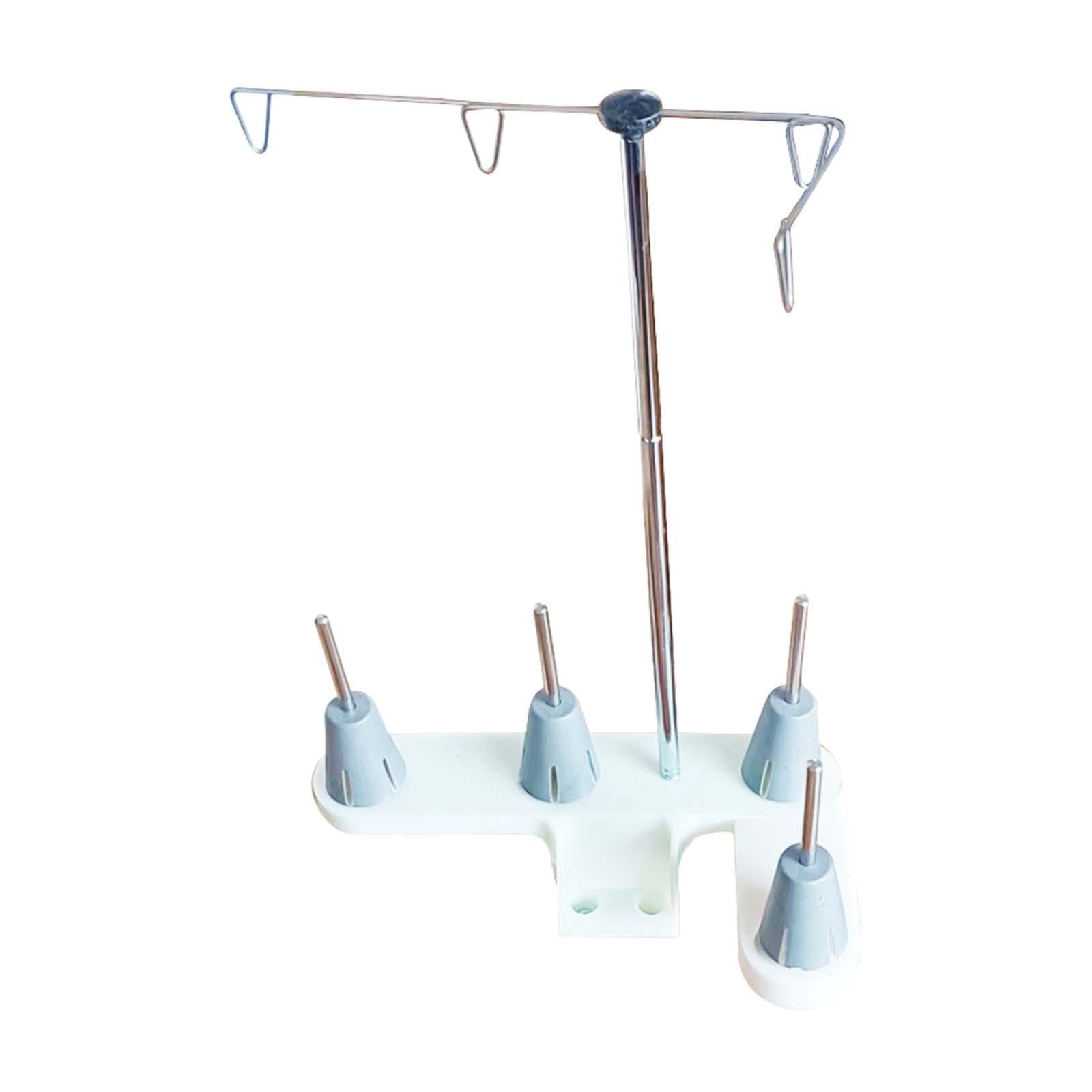 Adjustable Thread Spool Holder Stand for Sewing Machine Serger Embroidery Fittings Sturdy Stable Lightweight PP Material