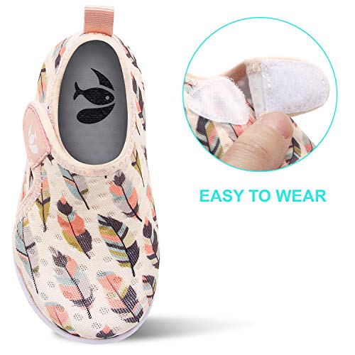 image for FEETCITY Kids Water Shoes for Baby Boys Girls Quick Drying Aqua Socks 