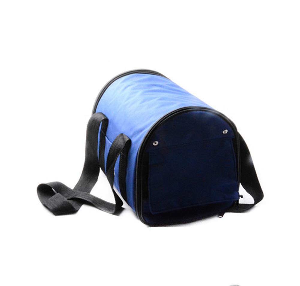 Sac de voyage portable pliable bleu taille M léger avec grande capacité