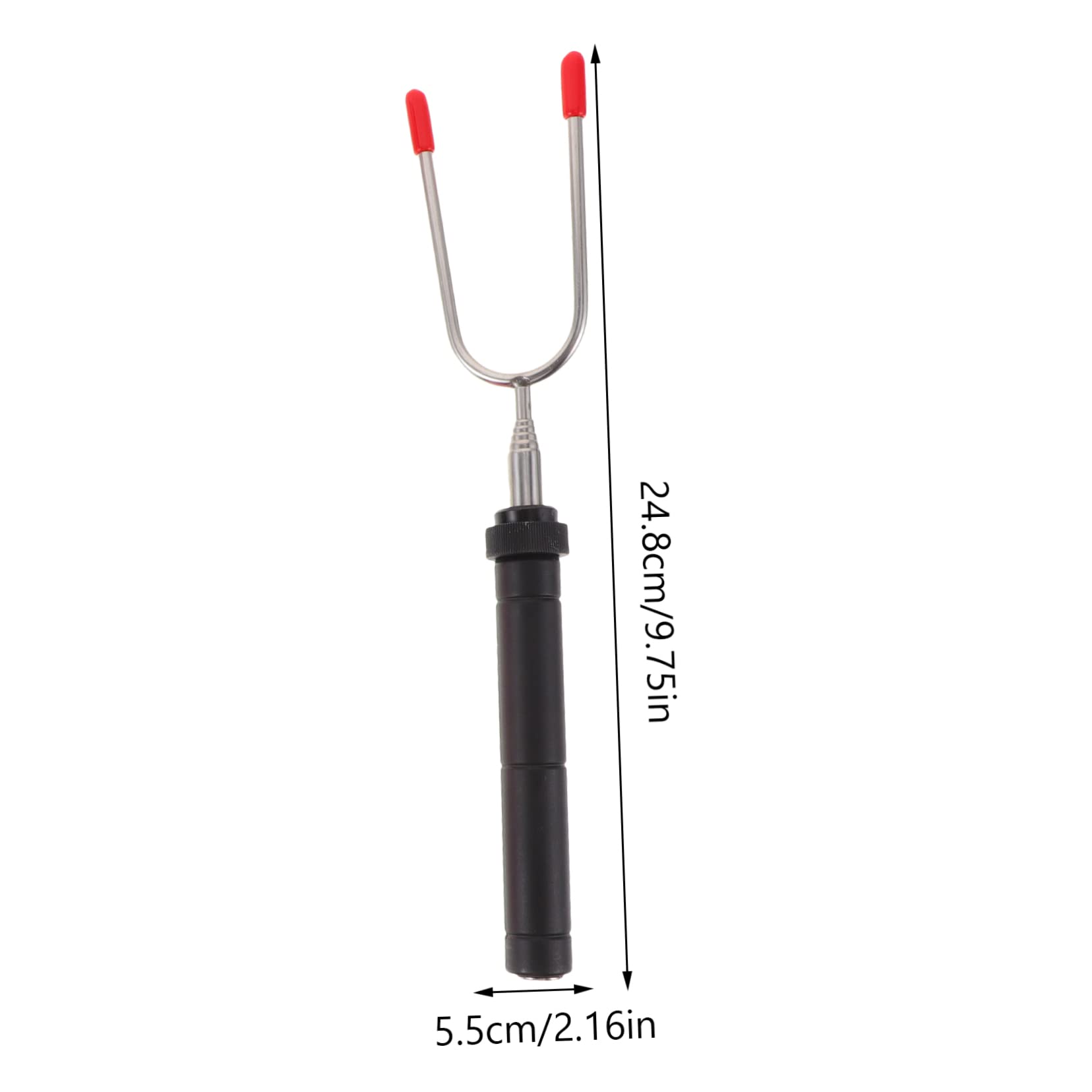 Garneck Stainless Steel Bbq Forks Set of 5 Rotating Design Perfect for Grilling Skewers and Marshmallows