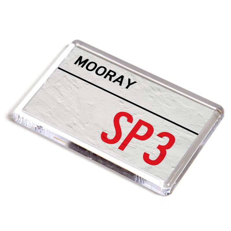 FRIDGE MAGNET - Mooray SP3 - UK Postcode