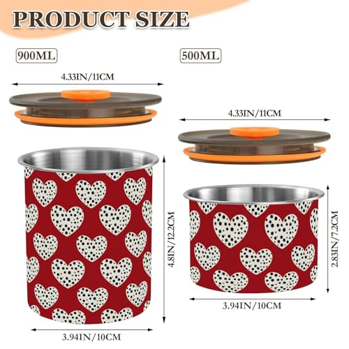 Contenedor para café de acero inoxidable de 900ml miniatura 2