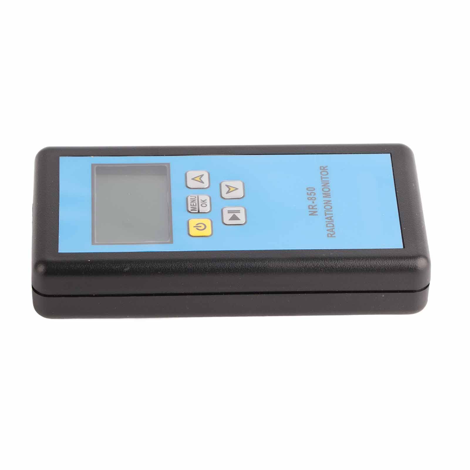 Counter Nuclear Radiation Detector, Strahlungsdosimeter mit LCD-Display, Tragbares Handgehaltenes X-Y-Hard-Beta-Ray-Radiometer-Überwachungsmessgerät, 9 Umgeschaltete Dosierungseinheiten
