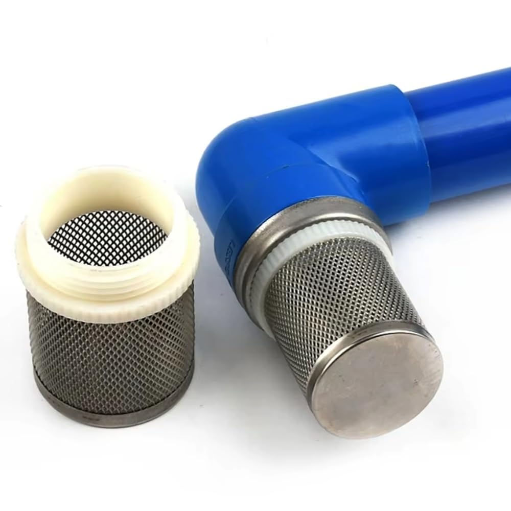 1-10 Filtros De Malla De Acero Inoxidable, Rosca Macho De 1/2'' A 4'', For Manguera De Bomba De Agua, Riego De Jardín Y Acuario – SS304 + Plástico(3 Pieces,3 Inch)