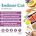 Solid Gold Indoor Dry Cat Food - Grain Free & Gluten Free - Salmon Cat Food Dry Kibble for Indoor Cats w/Probiotics & Fiber for Gut Health - Sensitive Stomach & Hairball Support for Adult Cats - 12LB