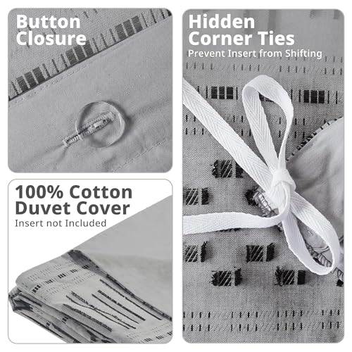 Funda edredón algodón bohemio moderno para cama King 5