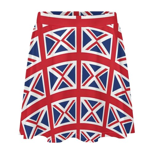TAIZIYEAH Canada Flag 2025 Spring Summer High Waist Mini Skirts Flowy Skirt for Women Casual Boho Skorts4